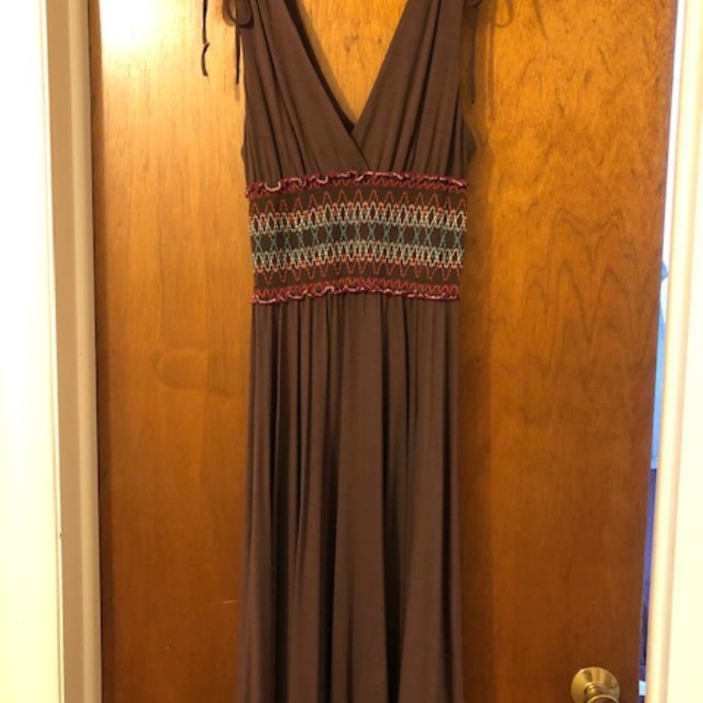BCBG Max Azria Brown Dress
